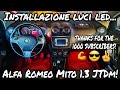 Tutorial | Come installare led RGB sulla propria auto. Alfa Romeo Mito 1.3 JTDm. +1000 Subscribers!😎