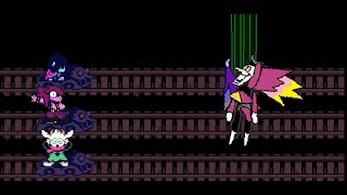 Deltarune - Spamton NEO Boss Fight (Pacifist/Fighting ending) + Aftermath