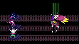 Deltarune - Spamton Neo Boss Fight (Pacifist/Fighting Ending) + Aftermath