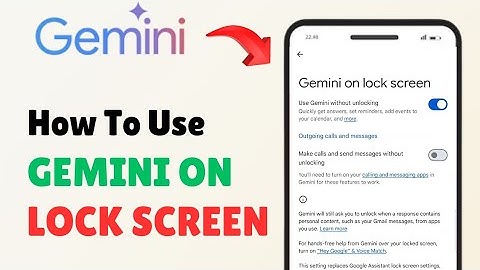 How to Use Gemini Without Unlocking Your Phone (2025 Guide)