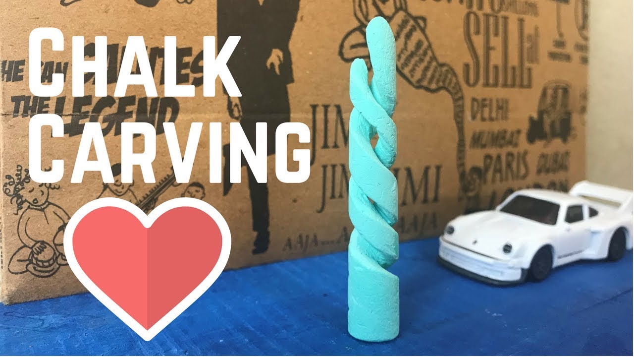 Awesome Chalk Carving The Inglorious Craftsmen YouTube