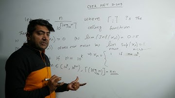 CSIR NET/JRF II REAL ANALYSIS  DEC 2019 II BY BALWAN MUDGIL II