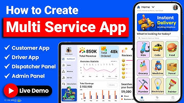 How to Create a Multi Service App | Build a White Label Multi Service App | Gojek Clone | Grab Clone