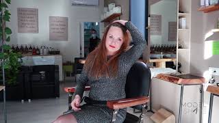 Woman with long hair makes an appointment to get her head shaved bald. [Trailer]