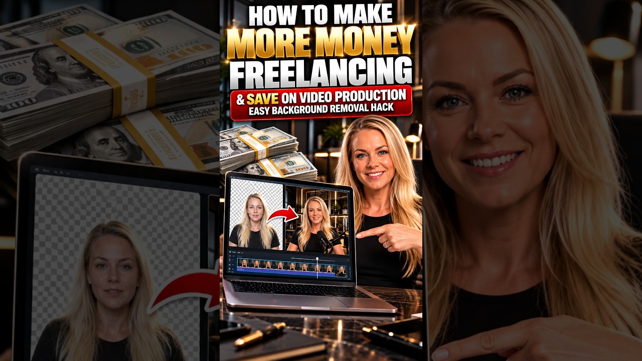 Easy background removal hack to cut video production costs