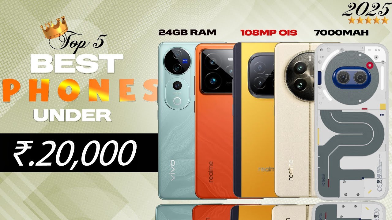 Top 3 Best Phones Under 20000 in December 2024 I Best 5G Mobiles Under ...