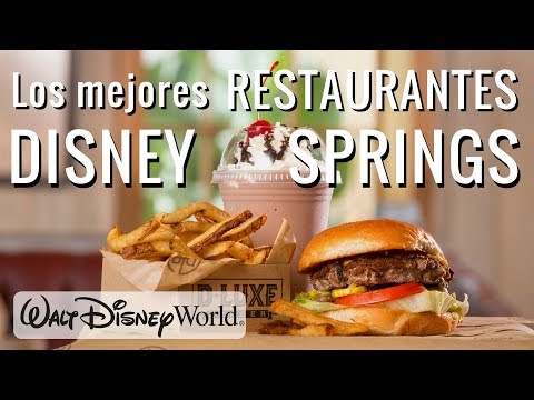 Video: Los 10 mejores restaurantes de Disney Springs