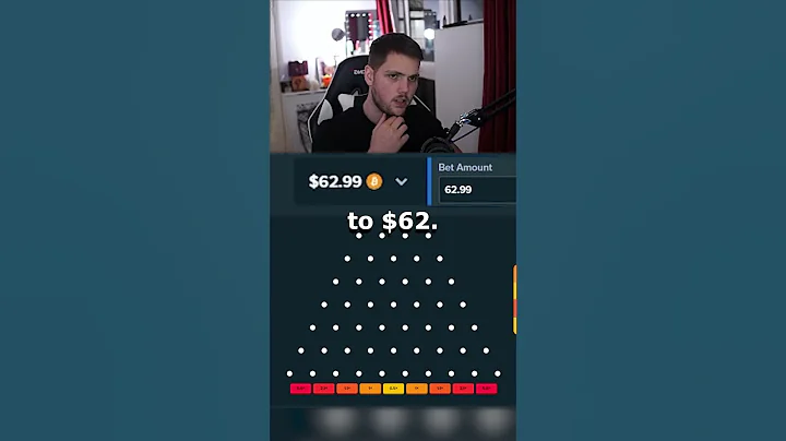 HIGH RISK $62 PLINKO BALLS!  #shorts  #plinko