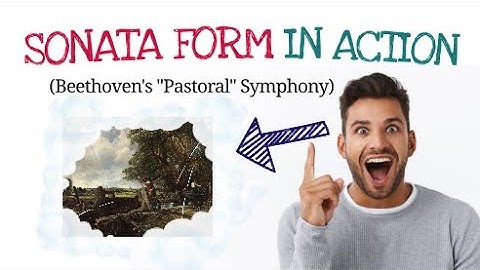 The Sonata Form in action...analysis of Beethoven