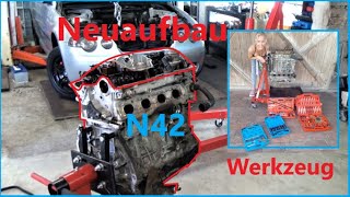 BMW N42 N46 Motor Zerlegen und neu aufbauen Ventilschaftdichtung