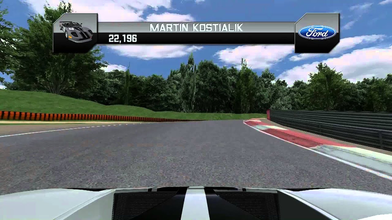 rFactor GT Series: France - Dijon-Prenois onboard preview