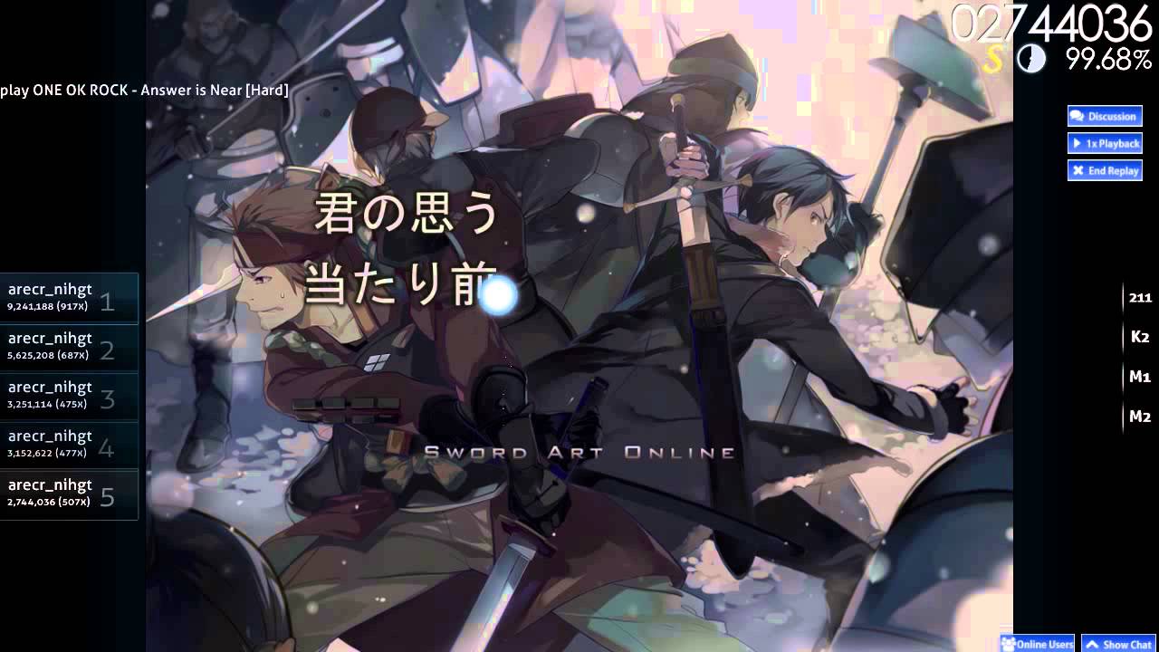 osu! - Answer Is Near [1x100]