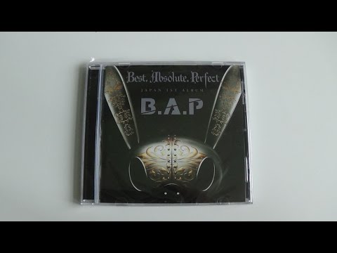 Unboxing B.A.P 1st Japanese Studio Album Best.Absolute.Perfect