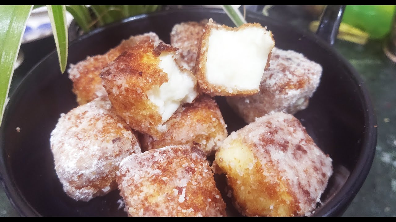 Fried Milk Spanish Desert Easy Sweet Dish Spanish Leche Frita