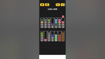 Ball sort level 2075