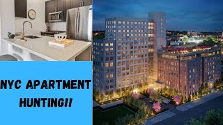 NYC APARTMENT HUNTING!! | Finding An Apartment In NYC Vlog