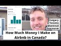 How Much Money I Make on Airbnb in Canada | Toronto, Montreal, Vancouver and Calgary