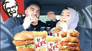 KFC MUKBANG | Zinger Stacker, Popcorn Chicken, Wicked Wings!!!