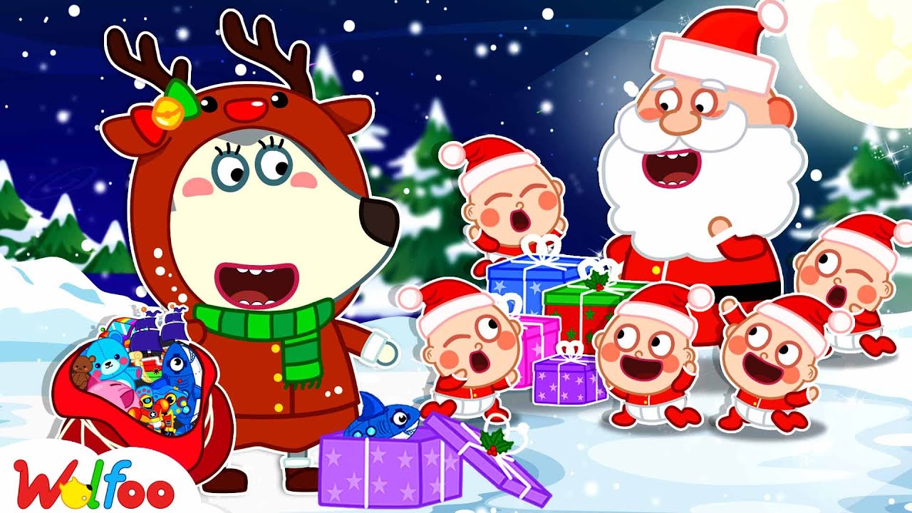 Cadeau De Noël Secret Pour Bébé | Joyeux Noël | Règles De Sécurité | Dessin Animé Pour Enfants