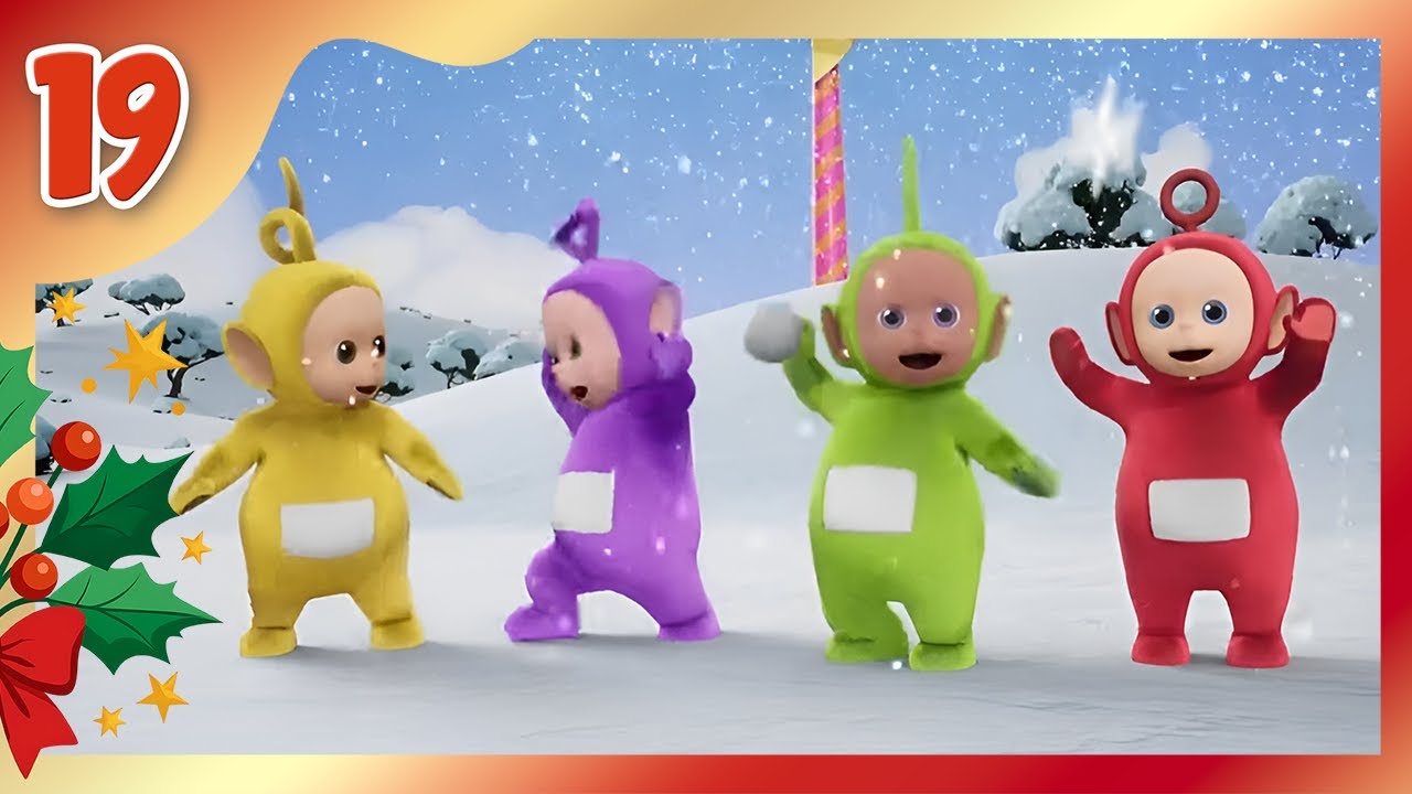 Teletubbies | Brrr! Getting Warm After Snow Play! Holiday Countdown Day 19