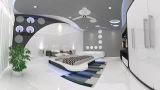 360 BedRoom Interior || 3D Render  Video