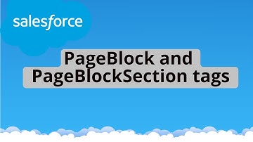 Tutorial 5 : PageBlock and PageBlockSection Tags in Visualforce
