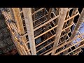 Slab beams reinforcement | centring | centring work