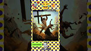 MystriousRidiculousMomentsBetween JesusVsDevilFunn #eternalgracetruth#funny#shorts.mp4#shortsfeeds🤑