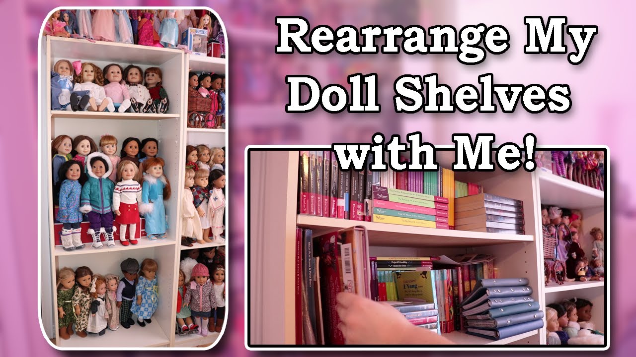 Переставь вместе полки с куклами! — Книги American Girl и куклы Maplelea