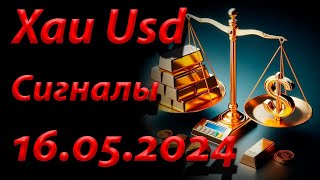 Xau Usd, Сигнал 16.05.2024. Прогноз форекс. Трейдинг, торговые рекомендации.