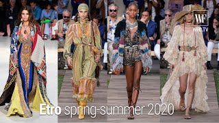 Etro spring-summer 2020 Milan fashion week 