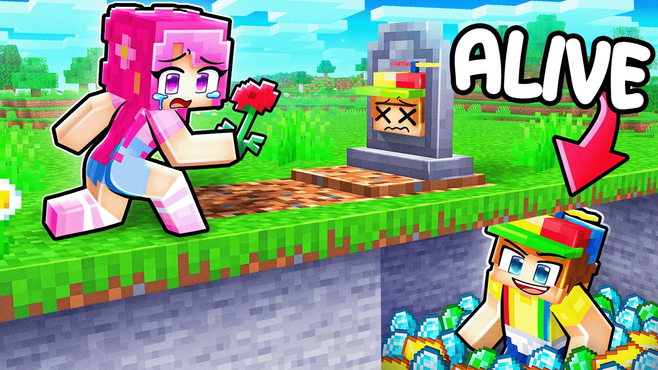 Faking My Death to Be RICHEST in This Server!