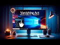 Vanishing act hide your taskbar on windows 11 by login giants