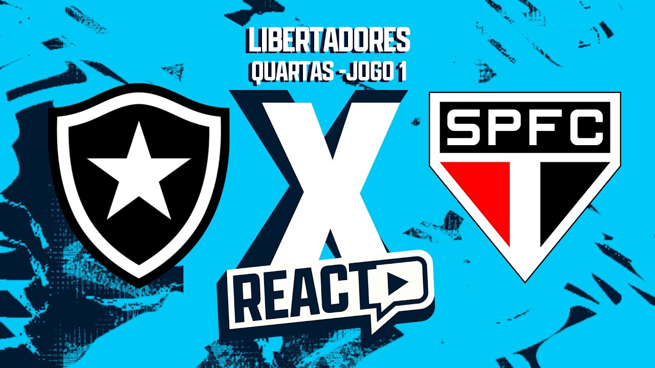 BOTAFOGO x SÃO PAULO - Quartas de final Copa Libertadores - YouTube