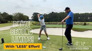 SIMPLY MINIMIZE EFFORT to MAXIMIZE DISTANCE! #andrewemerygolf #golftips #golflesson