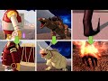 EXTRAÑOS KAIJU *modificado* em game KAIJU UNIVERSE - Comparação