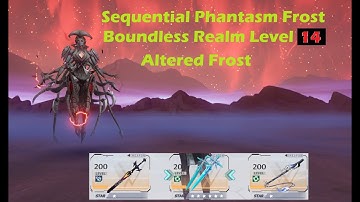 【幻塔】Nola A1 Sequential Phantasm Frost Boundless Realm Level 14【Tower of Fantasy】