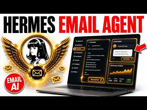 NEW Hermes Email Agent is INSANE!