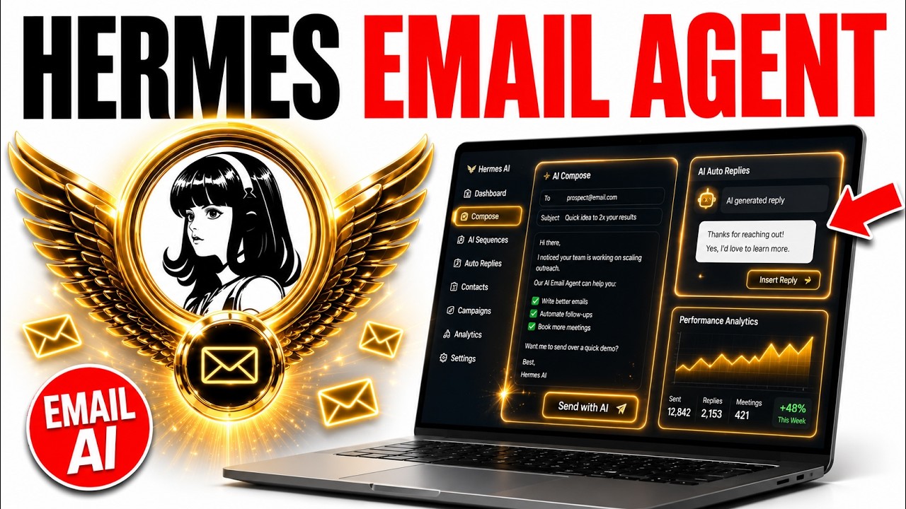 NEW Hermes Email Agent is INSANE!
