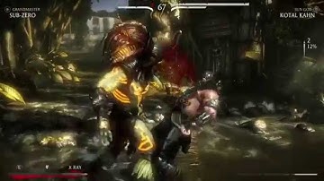 Mortal Kombat X: Sub Zero vs Kotal Kahn