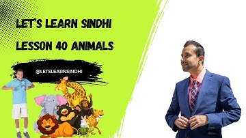 LEARN SINDHI | ANIMALS | "CAT-HORSE-RAT" | LESSON 40 | SHORT VIDEO