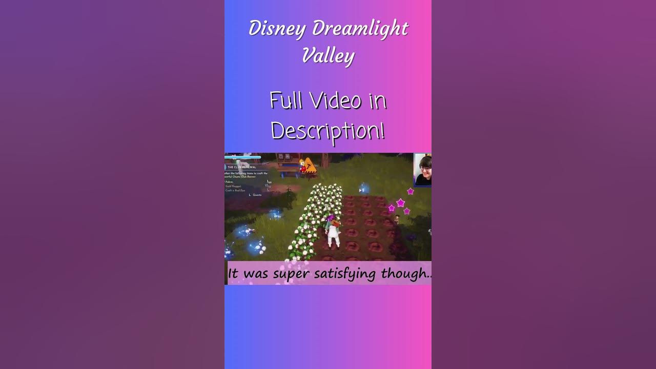 It's RAINING COTTON in Disney Dreamlight Valley shorts YouTube