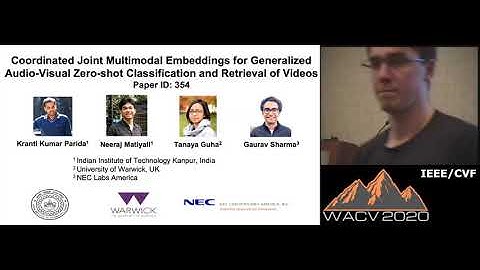 WACV20: Oral 8A: Multimedia