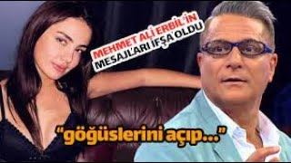 Ece Ronay Mehmet Ali Erbilin Mesajlarını İfşa Etti - Göğüslerini Açıyorsun - Taciz Görüntüleri