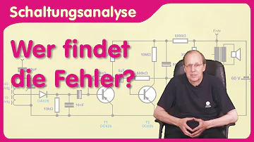 Wie sucht man Fehler in elektronischen Schaltungen?