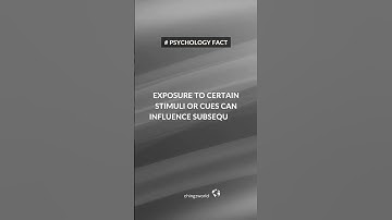 THE PRIMING EFFECT #short #psychologyfact #chingzworld
