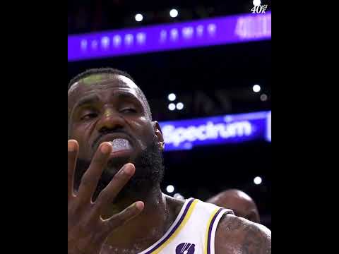 LeBron James - First to 40,000 Points