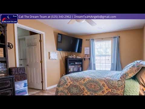 2610 Webster St, San Angelo, TX home video tour