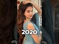 anushka sen transformation💥 (2006-2026) #anushkasen