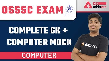 OSSSC ARI, Amin ,SFS EXAM II  FULL MOCK  II  Adda247 Odia